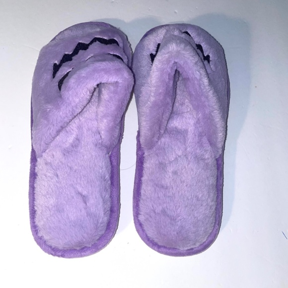 NWOT Halloween Slippers Soft Plush Cozy Open Toe Women Indoor/Outdoor Size 38-39 - Picture 5 of 8